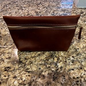 Portland Leather Goods Makeup Bag